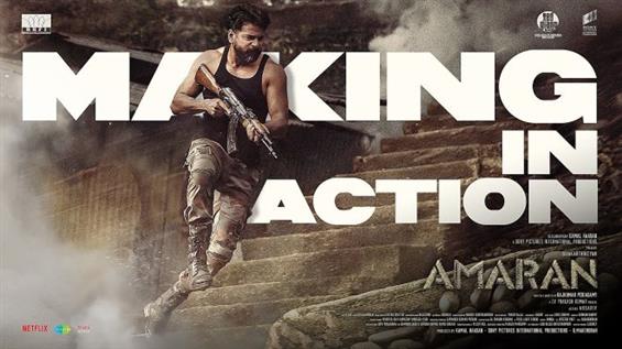 Amaran: Unveiling the Action - Exclusive Behind-the-Scenes Footage Released!